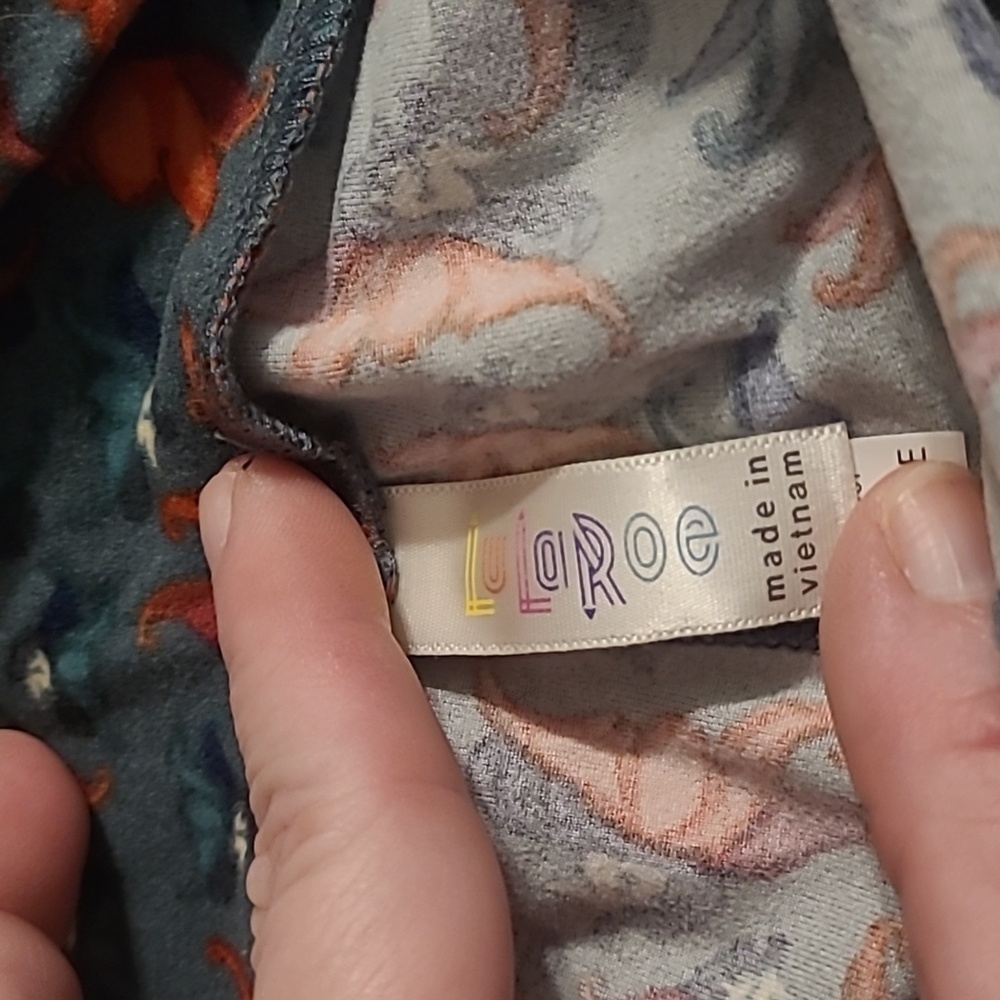 Lularoe One Size  Leggings. Rare Fairy Print